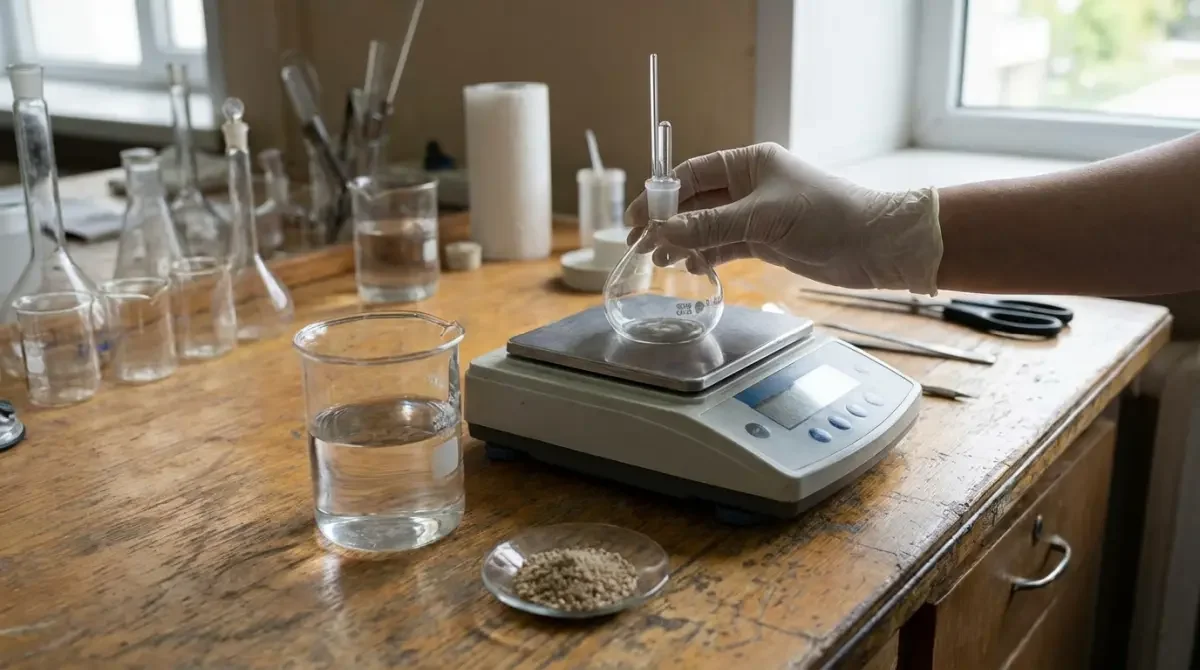 Metoda piknometryczna – czym jest i jak prawidłowo wykonać pomiar